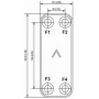 B5-40 паяный пластинчатый теплообменник Swep