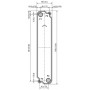 B9-50 паяный пластинчатый теплообменник Swep