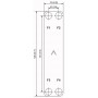 B80-20 паяный пластинчатый теплообменник Swep