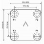 B30-110 паяный пластинчатый теплообменник Swep