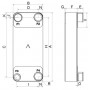 B400-90 паяный пластинчатый теплообменник Swep