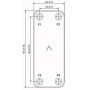 B57-160 паяный пластинчатый теплообменник Swep