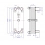 Пластинчатый теплообменник SN27-20 для Майнинга